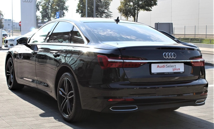 Audi A6 cena 167600 przebieg: 52250, rok produkcji 2018 z Limanowa małe 667